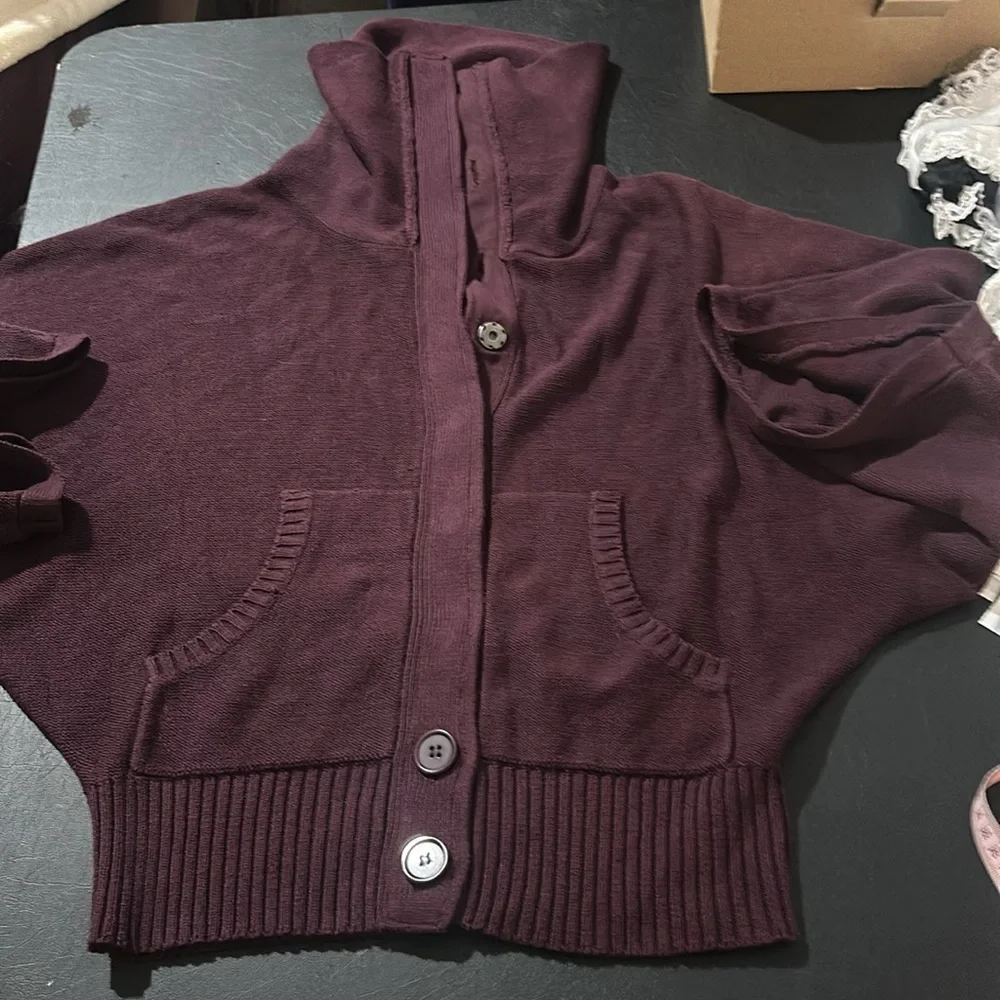 NWT Pink Rose Cardigan/Jacket Size M - Picture 7 of 16